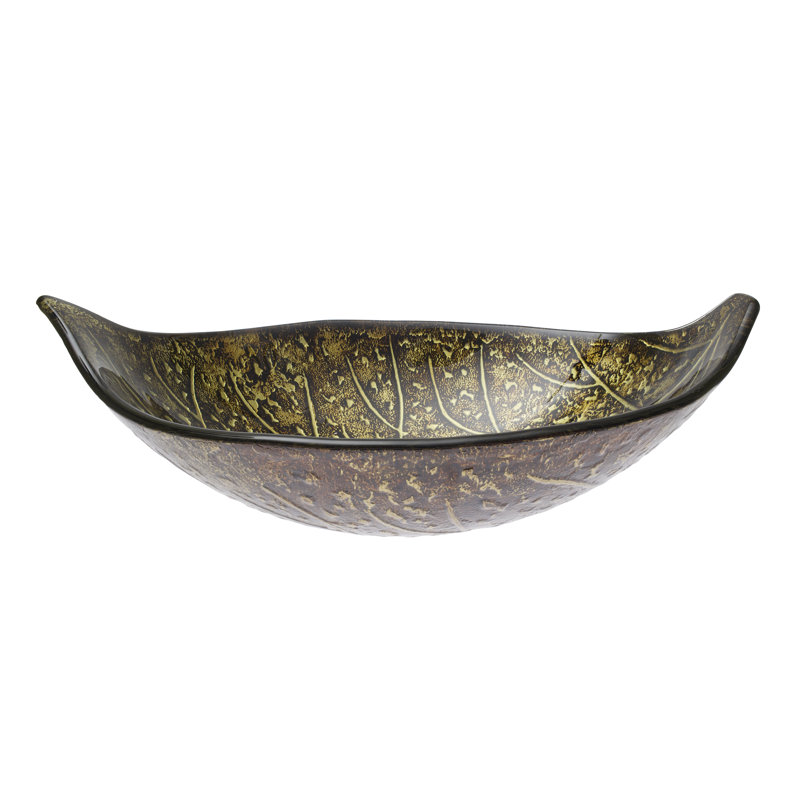BW-0714 Autumn Glass Specialty Vessel Bathroom Sink