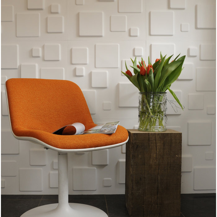 Decor Wonderland Squares Decorative Wall Panels Wayfair Ca Squares Decorative Wall Panels