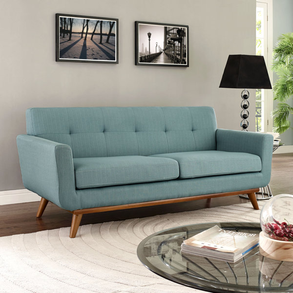 Johnston Tufted Loveseat By Langley Street Sale