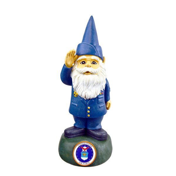 Gnome Air Force Statue by Red Carpet Studios LTD