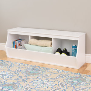 Leonor Stackable 3 Bin Storage Cubby