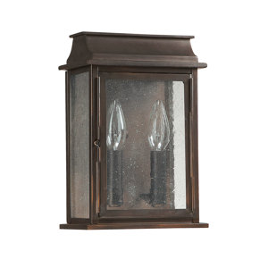 Logan 2-Light Outdoor Flush Mount