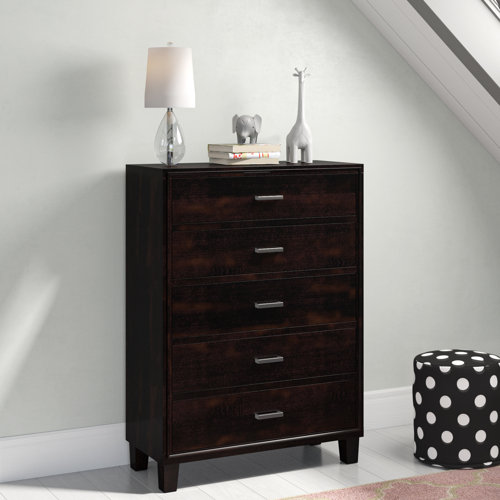 Hokku Designs Laguna 5 Drawer Standard Dresser Chest Reviews