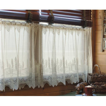 Charlton Home Lindgren Room Darkening Energy Saving Kitchen 50 Window Valance Reviews Wayfair