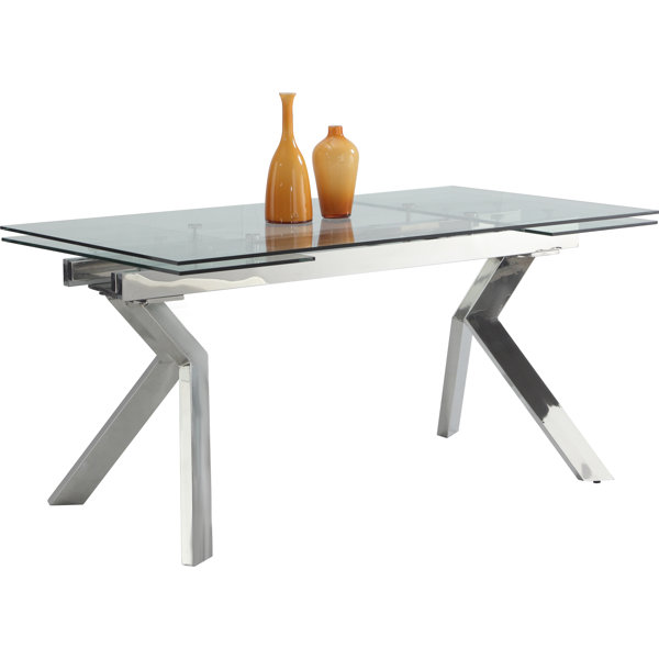 Lasker Extension Dining Table by Orren Ellis Orren Ellis