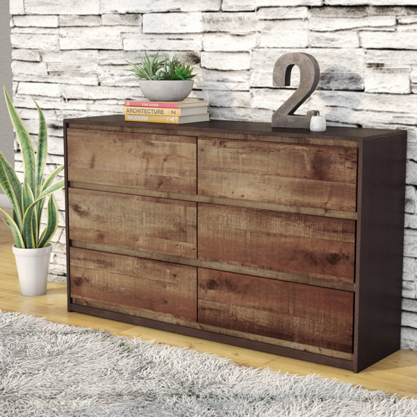 Taumsauk 6 Drawer Double Dresser by Trent Austin D