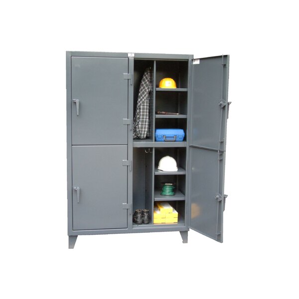 2 Tier 2 Wide Storage Lockers by Strong Hold Products