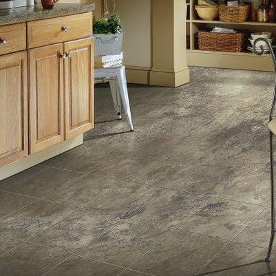 Stone Creek 12 x 48 x 8mm Tile Laminate Flooring in Azul by Armstrong Flooring