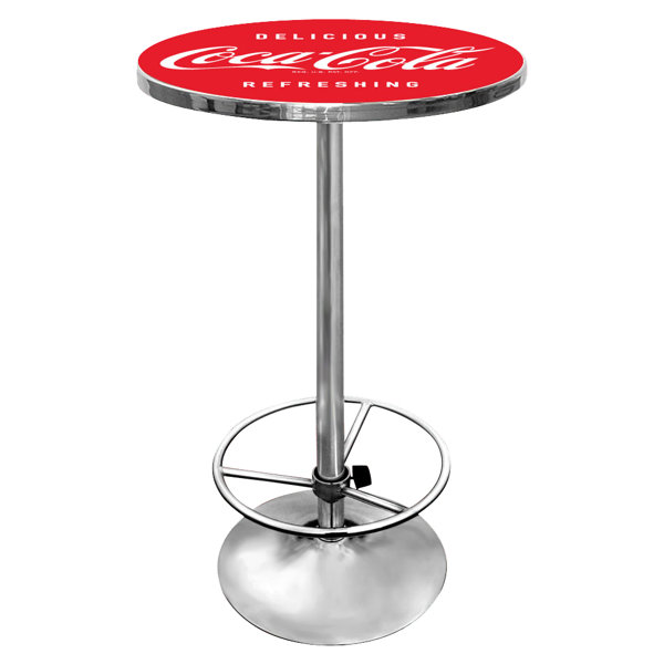 Coca-Cola Pub Table By Trademark Global Sale