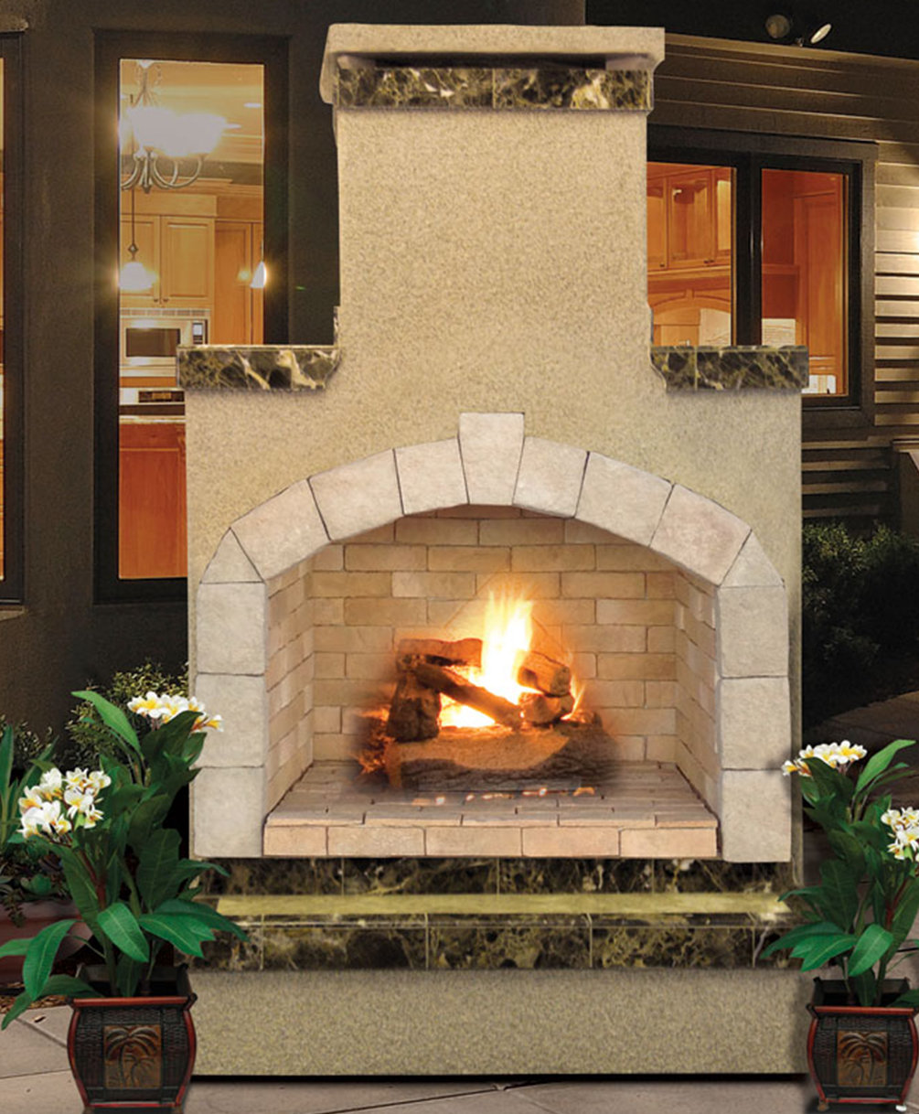 embers fireplaces and outdoor living on Cal Flame 78 H Steel Outdoor Fireplace Wayfair