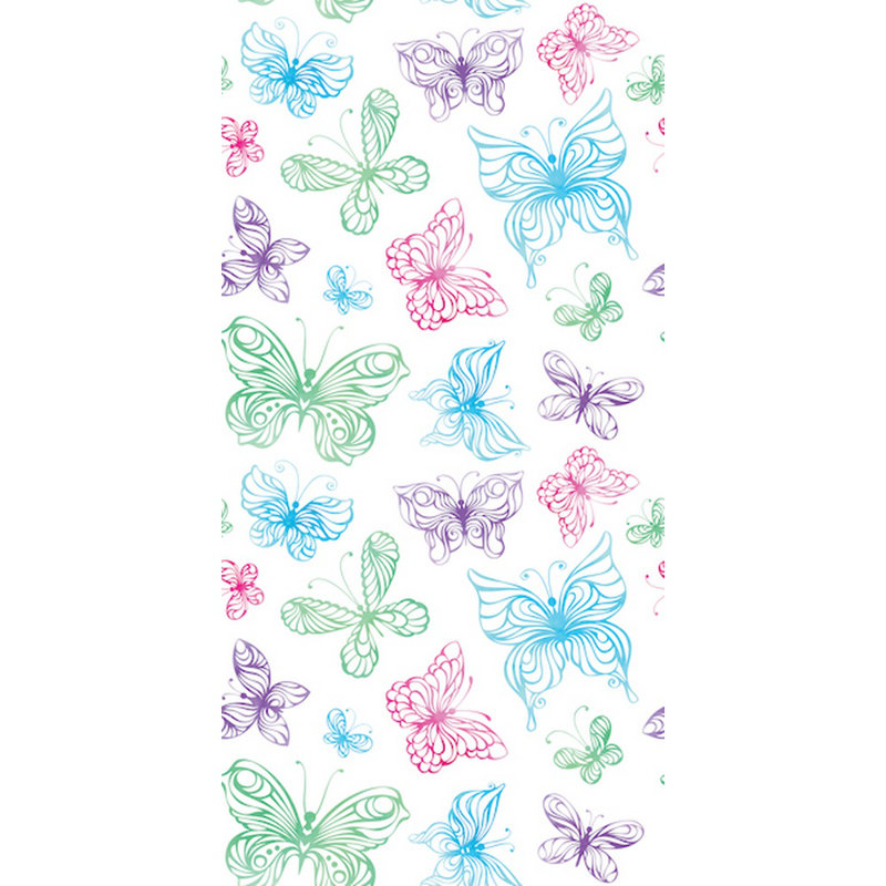 Isabelle Max Renee Butterflies I 48 L X 24 W Paintable Peel