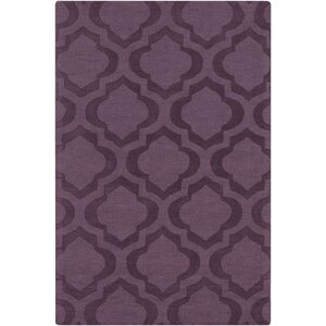 Castro Purple Geometric Kate Area Rug