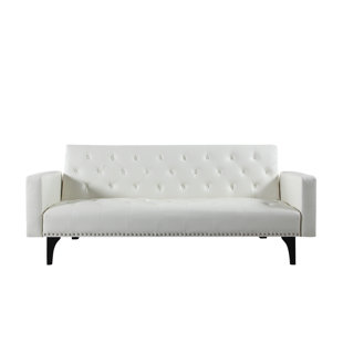 Modern Contemporary White Sofas You Ll Love Wayfair Quickview