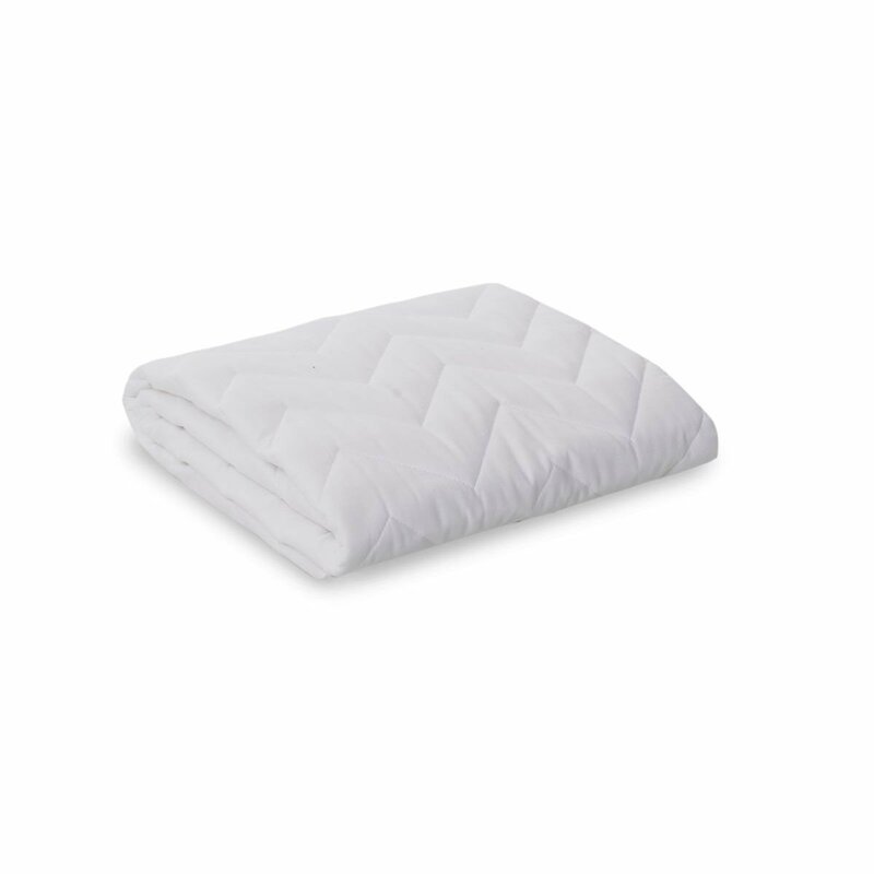 round crib mattress pad