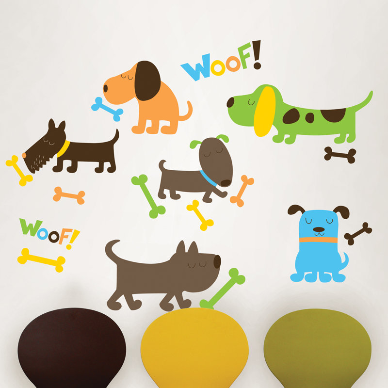 WallPops! Wall Art Kit Puppy Love Wall Decal & Reviews Wayfair