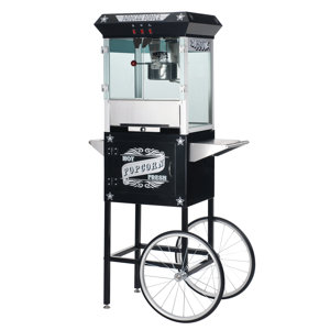 Paducah 60 Oz. Antique Popcorn Machine w/ Cart