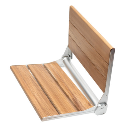 Folding Teak Wood Shower Seat Shower Chair Alfi Brand