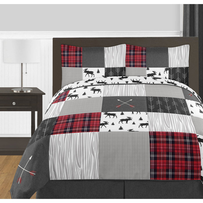 Sweet Jojo Designs Rustic Patch Reversible Comforter Collection