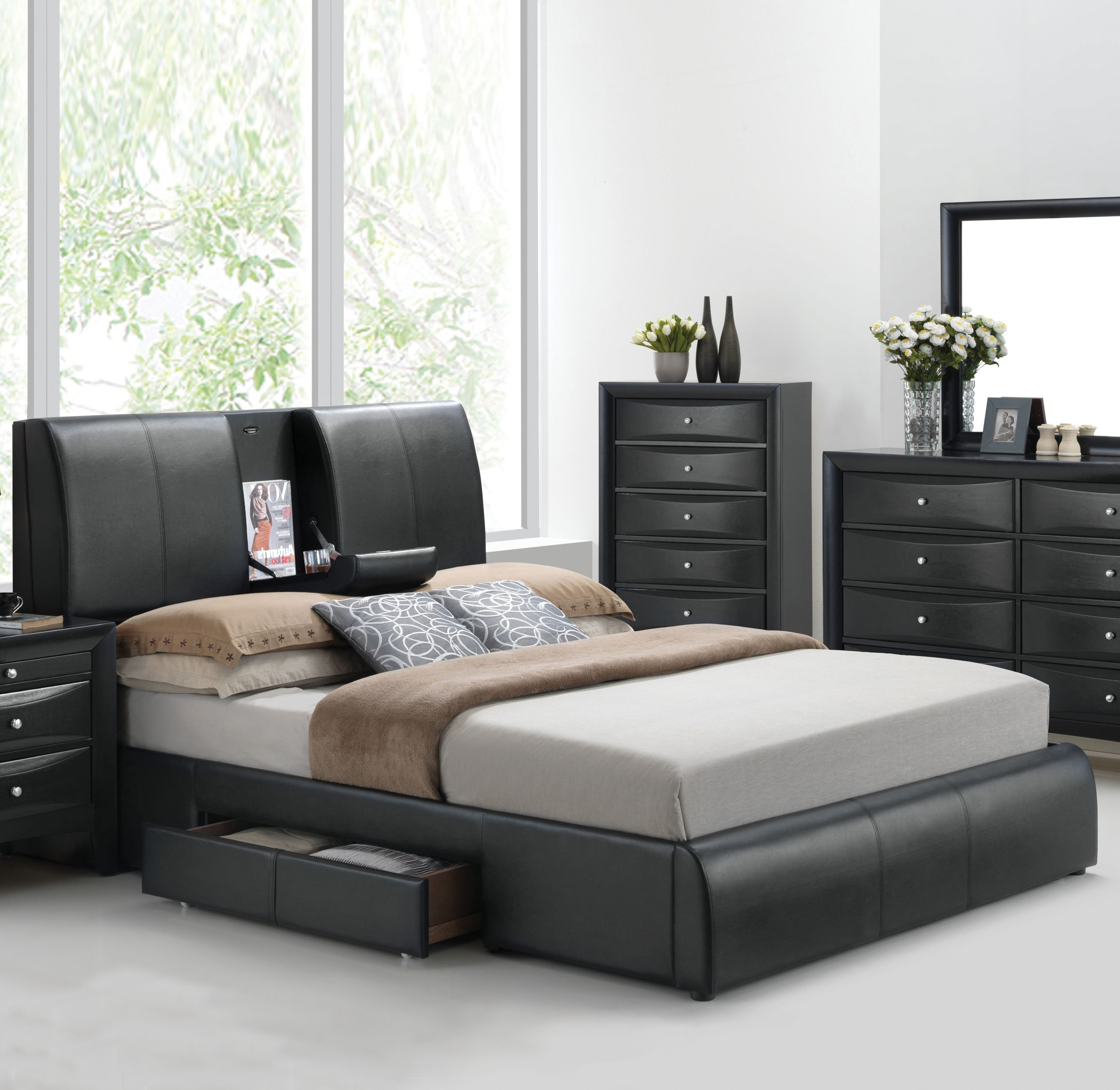 Orren Ellis Horsley Storage Platform Bed Reviews Wayfair Ca