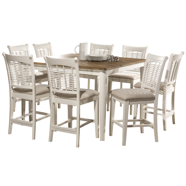 Hartling Bayberry 9 Piece Counter Height Dining Set By August Grove Bargain