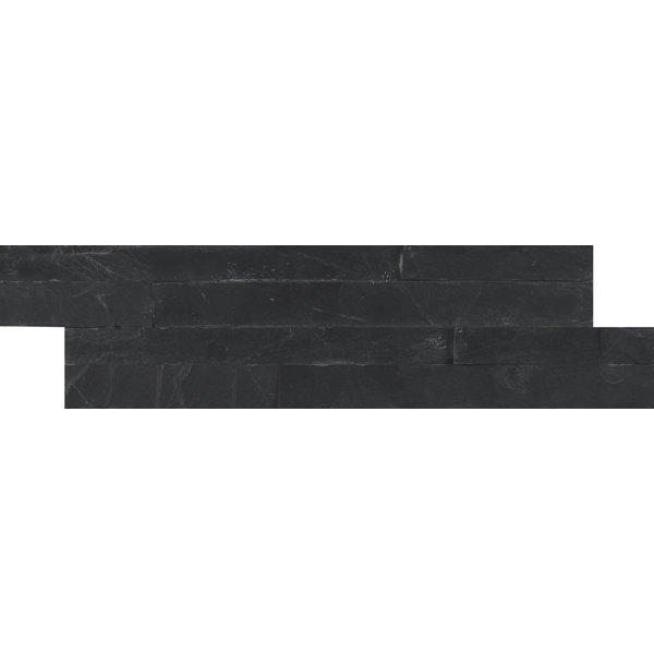 Premium Slate Mosaic Tile in Black by MSI