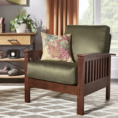 Charlton Home Wydmire Armchair Upholstery Olive