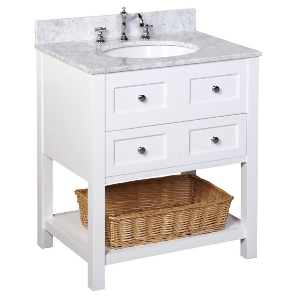 New Yorker 30 Single Bathroom Vanity Set by Kitchen Bath Collection