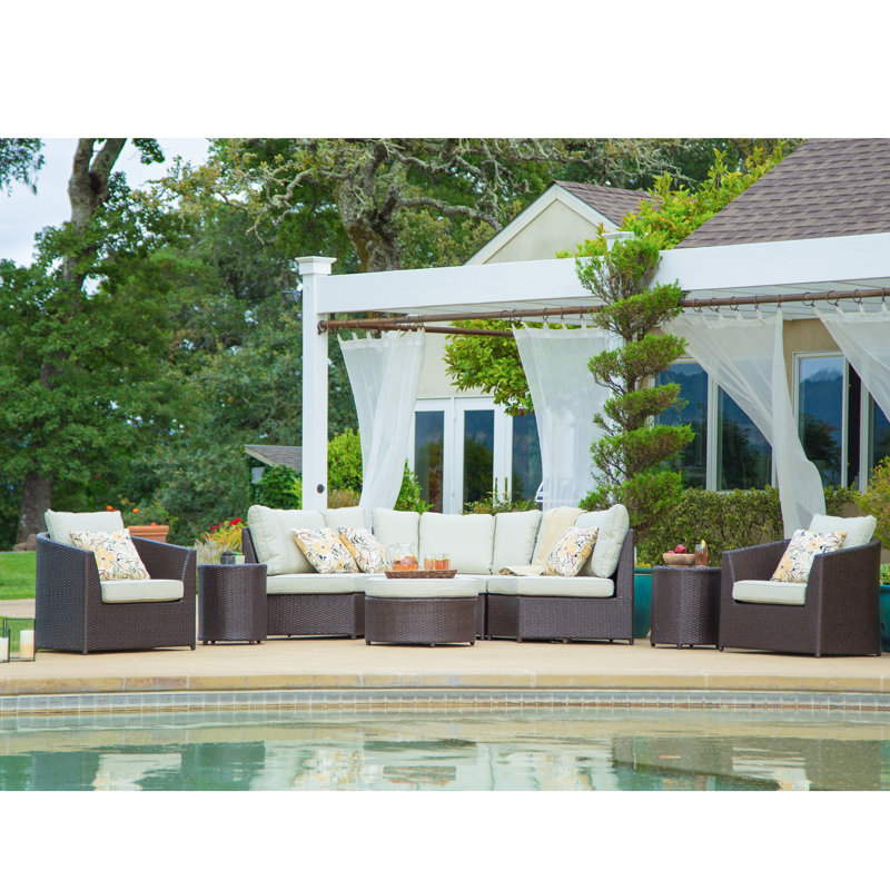 Paramore 8 Piece Sectional Set with Cushions