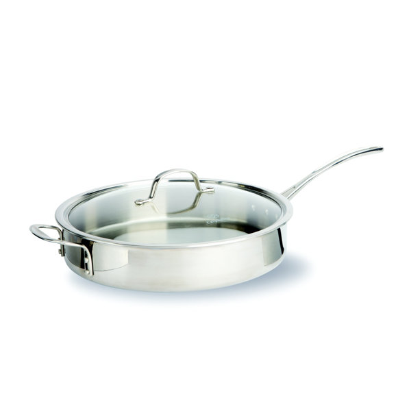 Tri-Ply Stainless Steel Saute Pan by Calphalon