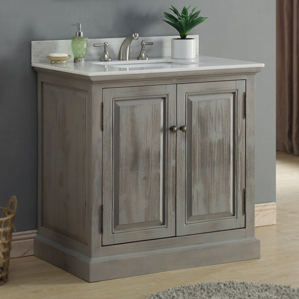 37 Single Bathroom Vanity Set by InFurniture