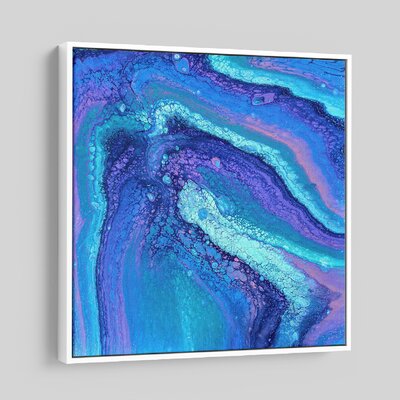 Galactic Center - Print on Canvas Wrought Studio™ Format: White Framed Canvas, Size: 24