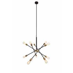 Burkley 10-Light Sputnik Chandelier