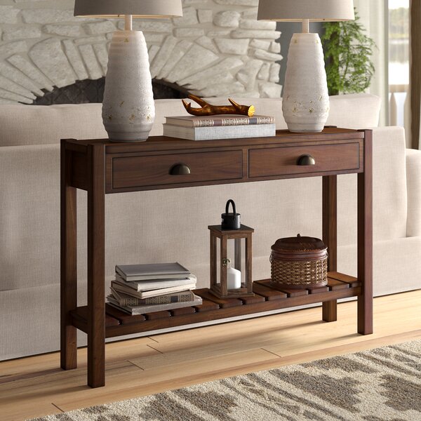 Three Posts Brown Console Tables