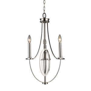 Danny 3-Light Candle-Style Chandelier