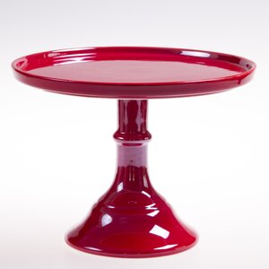 Adriel Red Cake Stand