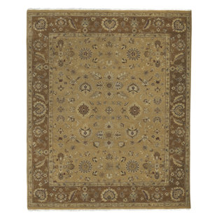 Celtic Knot Rug Wayfair Grant Gold Hand Knotted Rug