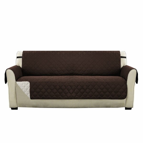 Diamond T-Cushion Sofa Slipcover by Winston Porter