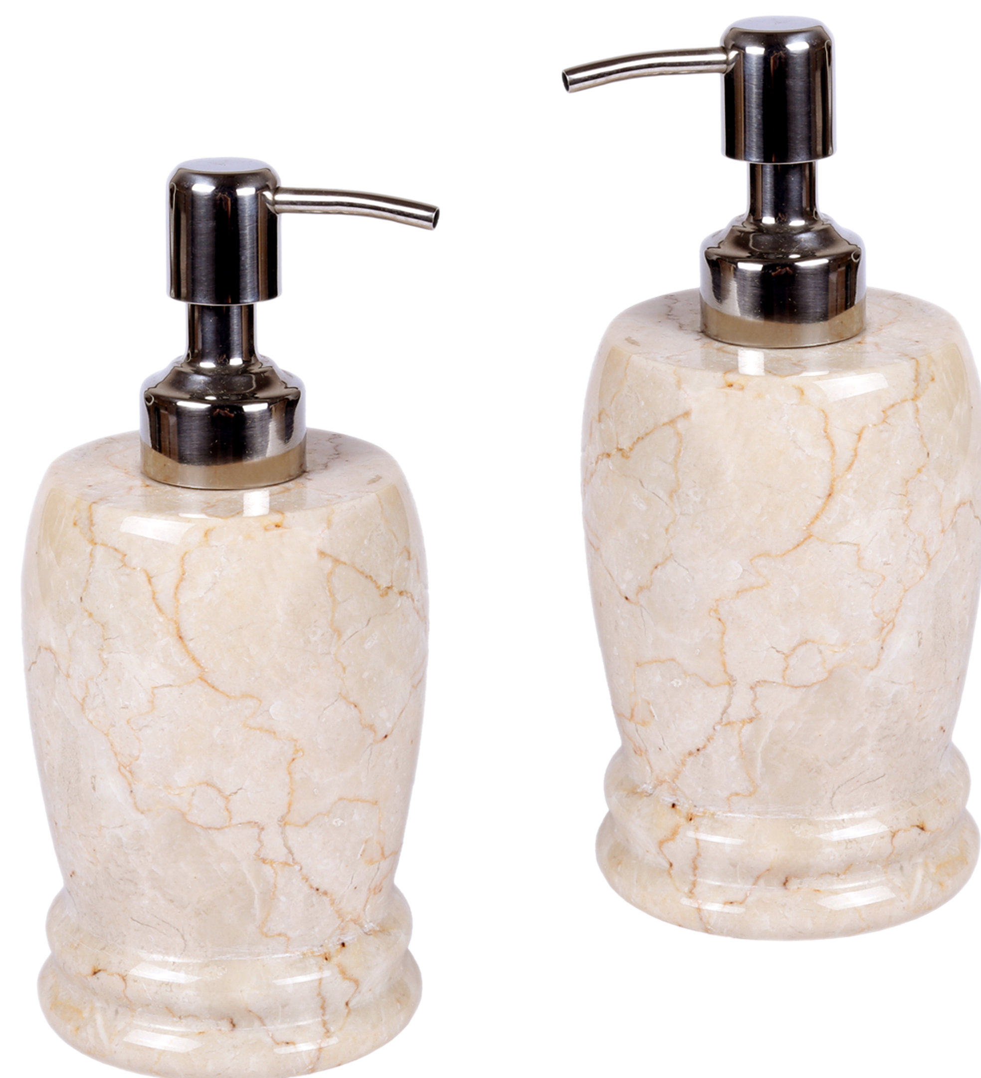 bathroom soap and lotion dispenser set