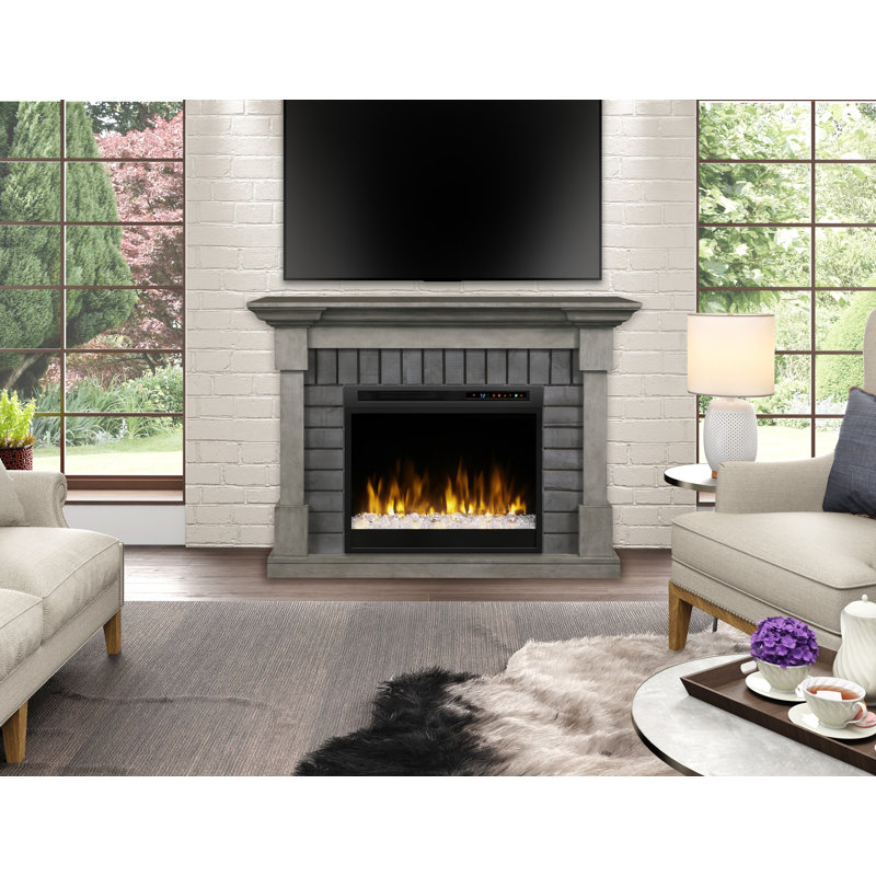 Alcott Hill Congdon Electric Fireplace Reviews Wayfair