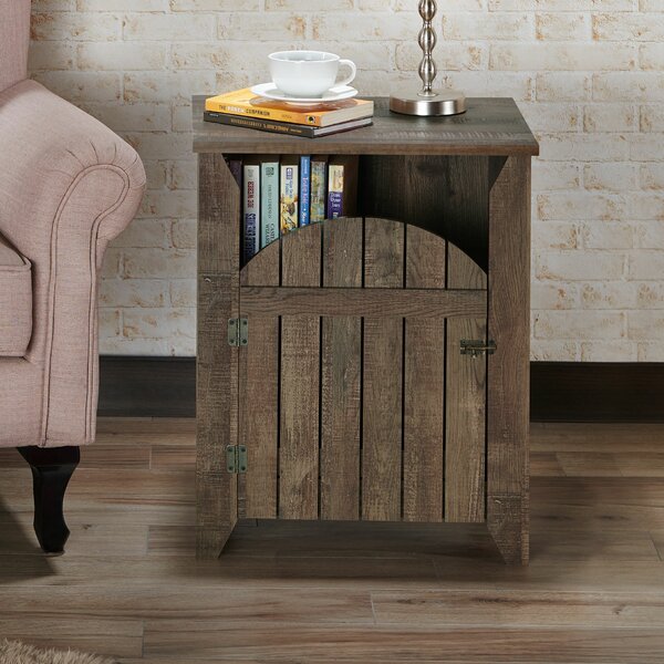 Coomer Rustic End Table By August Grove
