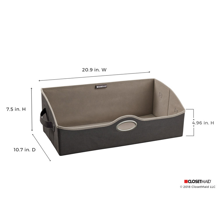 fabric tote bin