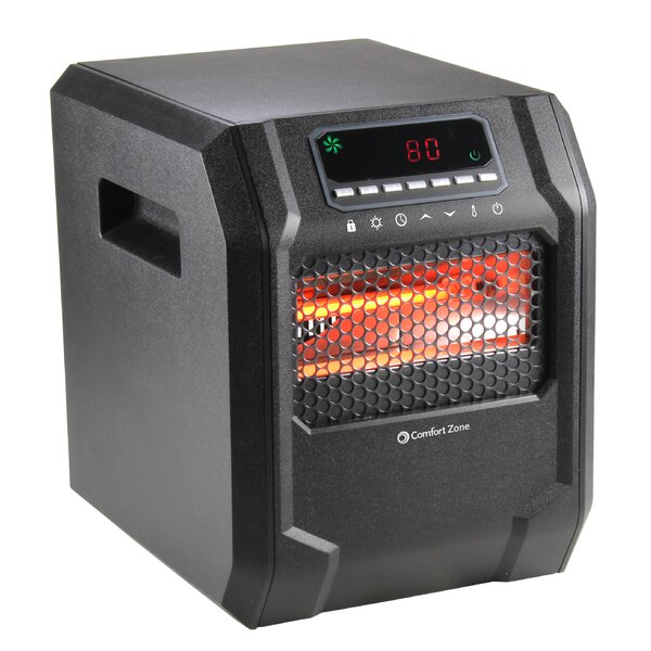 Digital 1,500-watt Electric Infrared Cabinet Heater By Comfort Zone