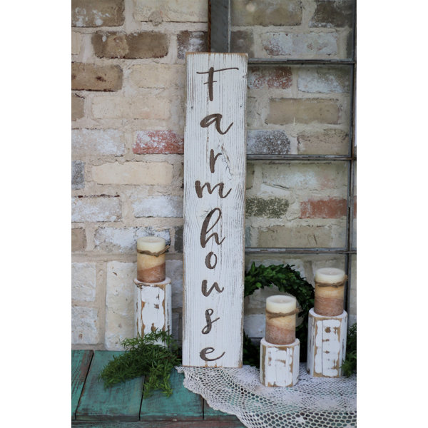 Farmhouse Sign Wall Decor Reviews Birch Lane