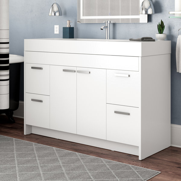 Zuzanna 48 Single Bathroom Vanity Set by Orren Ellis