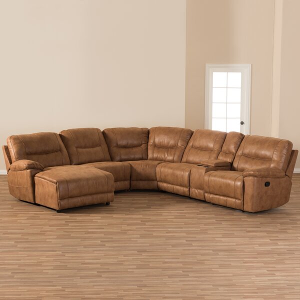 Carnegie Left Hand Facing Reclining Sectional By Red Barrel Studio