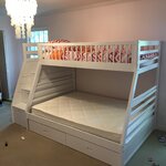 Viv + Rae Pierre Twin over Full Bunk Bed with Storage & Reviews | Wayfair