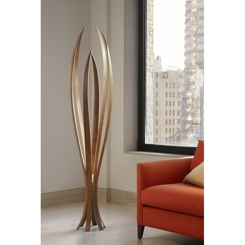 iris 195cm uplighter floor lamp