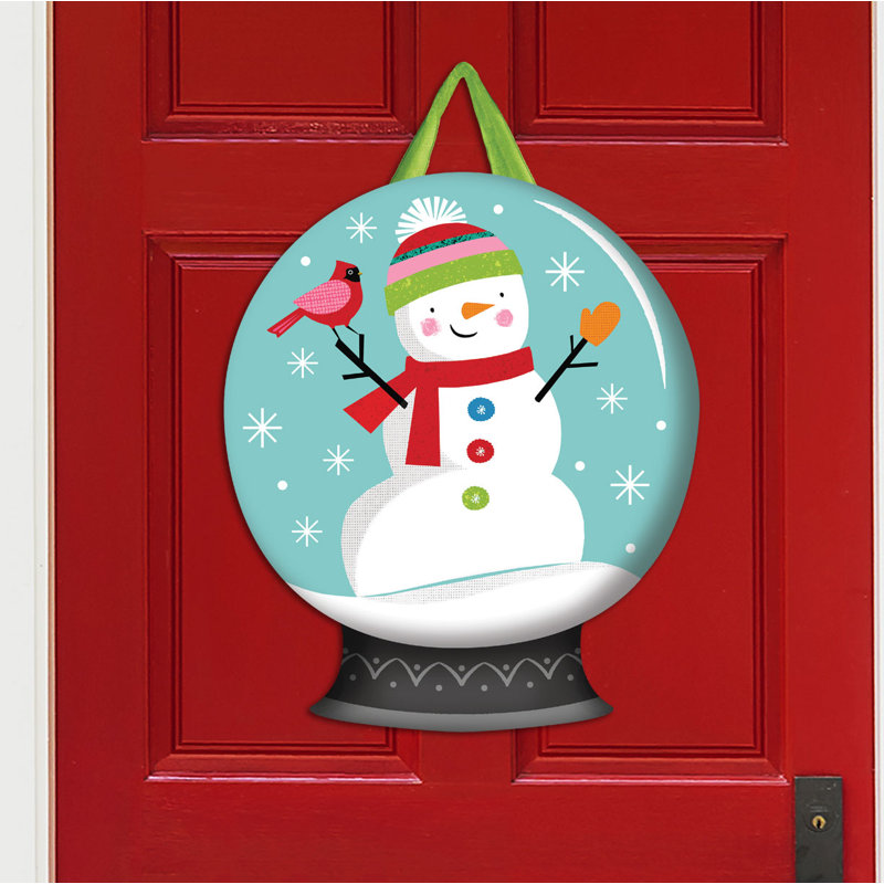 Studio M Snow Globe Door Decor Wayfair