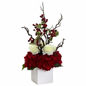 Holiday Cheers Arrangement with Vase