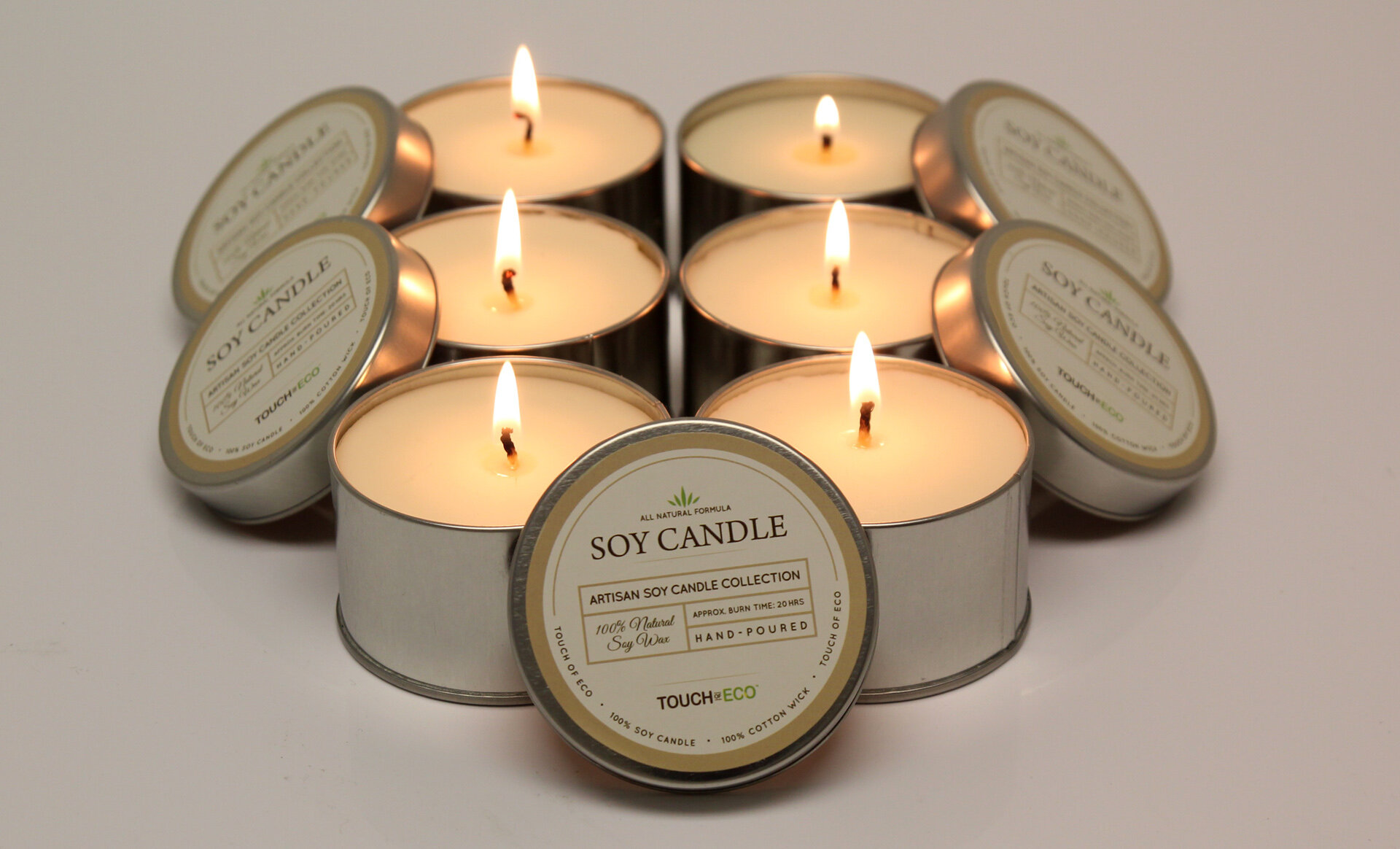 soy tealight candles